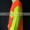 Mens Two-tone Lime Long Sleeve 3M Reflective Tape Worker Warning T-shirt