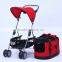 Redhill 4 Wheels Foldable Pet Dog Trolley strollers