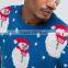 custom wholesale mens knitte cotton ugly christmas pullover sweater jumpers with high quality