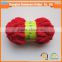 2016 China yarn factory wholesale Polyester pompom fancy knitting yarn for hand knitting