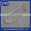customized Metal aglet flat lazy shoe lace/no tie shoelace