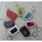 Green Energy Product 3-LED Solar Key Chain Light With Solar Panel 032-0