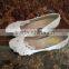 Professional manufacturer leather high heel dress women wedding shoes WS048