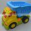 Colorful Outdool Small Plastic hourglass buckets beach sand toys