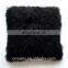 16" Mongolian Tibet Lamb fur Pillow Cushion Rust Red Fashion Home Decorative