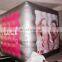 Big Weclome red inflatable balloon cube custom for sale