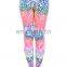 Colored spots stylish elastic hot custom pants girls polyester ladies crossfit printed pants high quality leggings for woman
