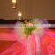 Simple Style Romantic Ruffled Cheap Wedding Chair Covers