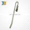 promotional gift panda silver custom metal bookmark