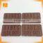 Wholesale Custom Clothing Brand Name Real Leather Embossed Leather Label