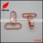 1.5inch shiny rose gold swivel snap hook for leather bag