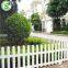 High quality pvc picket fence garden fence pvc white picket fence