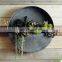 Decorative Hanging Planters Corten Steel Circle Wall Pocket