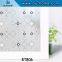 BT806 Popular PVC frosted decortaion stained glass window film