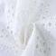 custom cotton fabrics embroidered white fabric