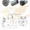 ZD1221 DC Motor Hydraulic 12V 2000W