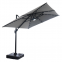 2.5x2.5-8 square Rome Umbrella with LED light
