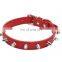 Anti-bite Rivet Pet Collar Comfortable PU Leash Training Dog Rope Pet Neck Chain Pet Supplies