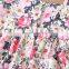 A0145# Summer Girls Dress 2020 Cotton Print Flowers Sleeves Backless Kids Clothes Dress