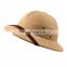Unisex Outdoor Paper Straw Pith helmet outdoor Safari hats