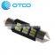 Super Durable 14v Canbus Car Led Interior Reading Lamp Festoon Light 9SMD 4014 36MM