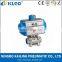 3 PCS Pneumatic Actuator Ball Valve With High Quality