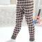 Factory Wholesale Kids Printing Square Jacquard Children Custom Boys Warm Pants