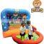 Inflatable Oxford Bouncer Castle Jumping Bouncing with Slide for Sale Custom Accessories Western Customized Logo Air 1Pcs Min