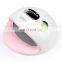 72w Nail Lamp Nail Ice Lamp for The Cure of All Kinds of Gel Polish Nail Dryer Uv Led for Manicure Polisher Machine