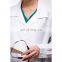 Hospital Uniform Professional Doctor Wear Medical White Lab Doctor Coat