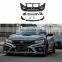 Modified parts  front bumper complete body kit for HONDA CIVIC FC-450 2016-2020 upgrade
