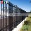 Powder Coating Weld Picket Fence Wrought Iron Spear Top Steel Fence