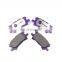 Auto parts manufacturing auto spare car break pad Brake pad for Toyota D2250/04466-48040