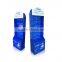 Recyclable material cardboard advertising display stands