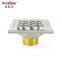 6mm strainer WESDA Stainless Steel floor drain shower floor drain cover anti-odor floor drain