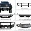 Car Accessories Paint Black Bull Bar With Skid Plate For Triton L200