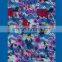 Spandex chemical flower lace mix color lace fabrics for dress