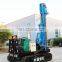 Electric crawler pile driver anchor screw driver