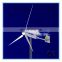 Yawing horizontal axis wind generator 25kw