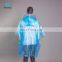 Morntrip Adult Practical Black 100% LDPE Bike Raincoat Logo Disposable Rain Poncho