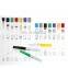 Medical disposable no additive vacutain tube for blood collection prp vacuum tube