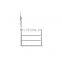 Shower Caddy Shelf with Adhesives Wall Mounted Rustproof Bathroom Organizer Basket  No Drilling  Storage Rack