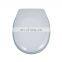 Polyresin glitter zinc alloy hinge Round Toilet Seat  polyresin toilet seat  Toilet  glittery