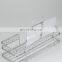 ODM Diamond Series Bathroom Iron Rack Wall Mounted Stickers Wire Basket Shower Caddy Bathroom Shelf
