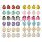 26pcs 12*14mm Alphabet Letter Enamel Charms Jewelry Handmade Pendants Jewelry Making Handmade DIY Bracelet