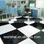 modern living room 600*600 super black polished ceramic floor tile