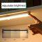 Modern Design Motion Sensor Night Light 220V EU Plug Battery Operated LED Night Bedroom Closet Kitchen Toilet Stair White PC
