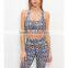 Wholesale Women sport wear yoga wear gym wear with digital printed