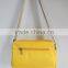 guangzhou high quality classic fashion yellow waterproof lady handbags shoulder bags