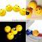 Yellow Happy Smiling Smiley Face Wheel Tyre Valve Stem Caps Covers For SUV